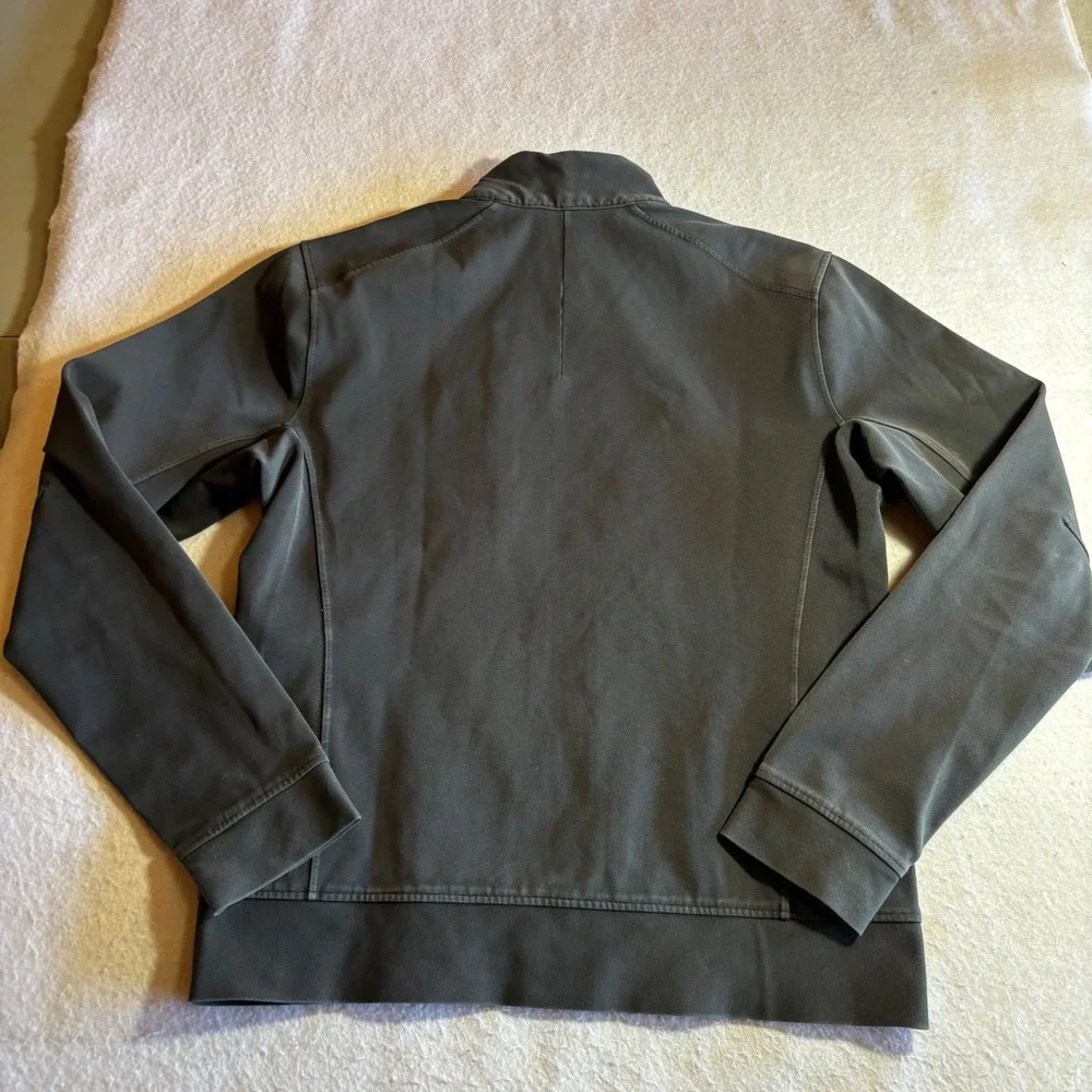 Lululemon Men's Sojourn Jacket Zip Up Activewear‎ Athleisure Black Size M